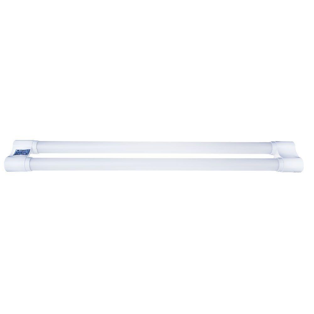 18W Podwójna Świetlówki LED 60cm, Barwa:6400K, VTAC, SKU 6314