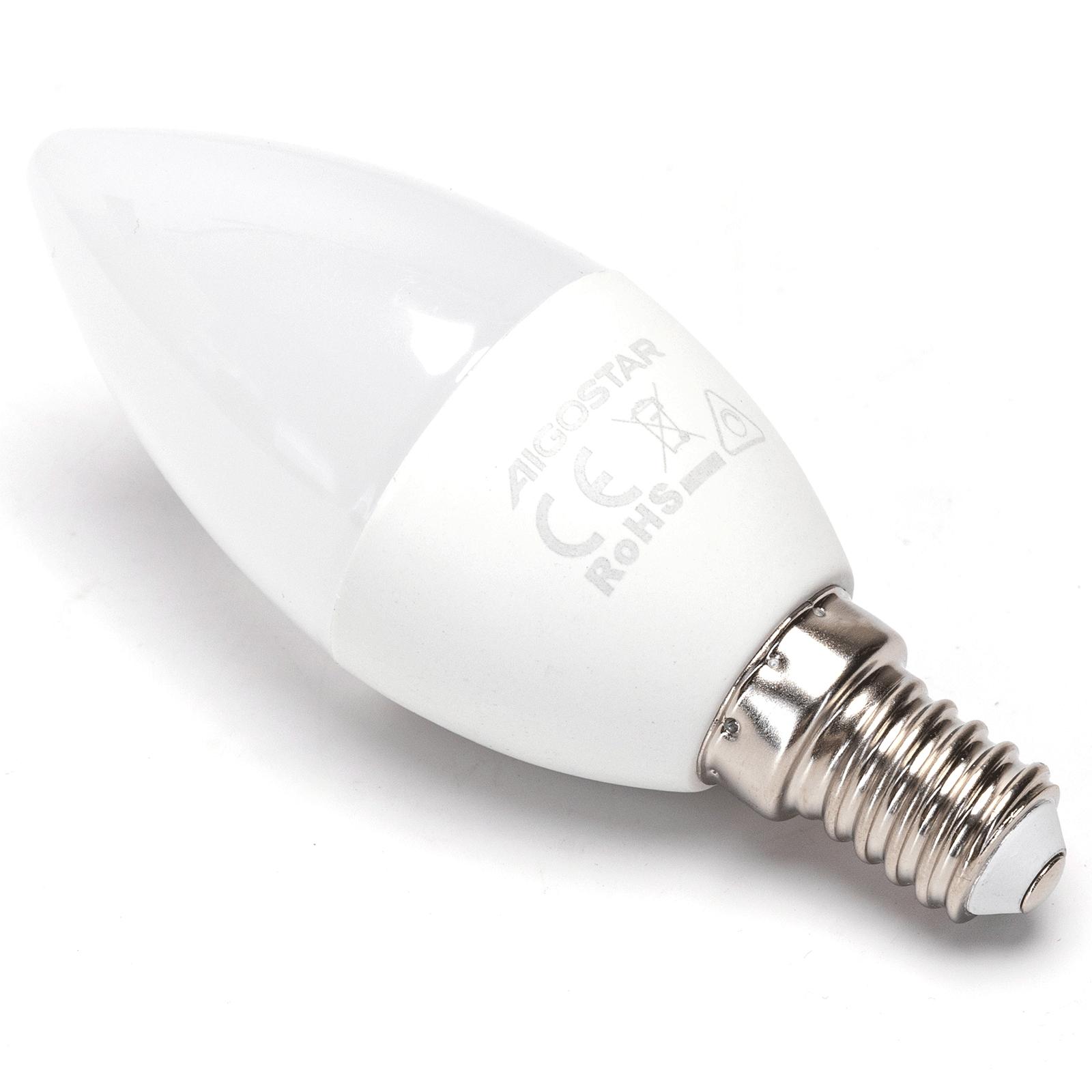 Ściemnialna żarówka LED C37 E14 4,9W 6500K