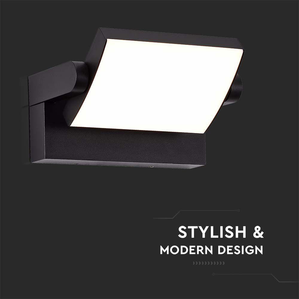 VT-11020 17W LED WALL LIGHT 3000K BLACK BODY IP65