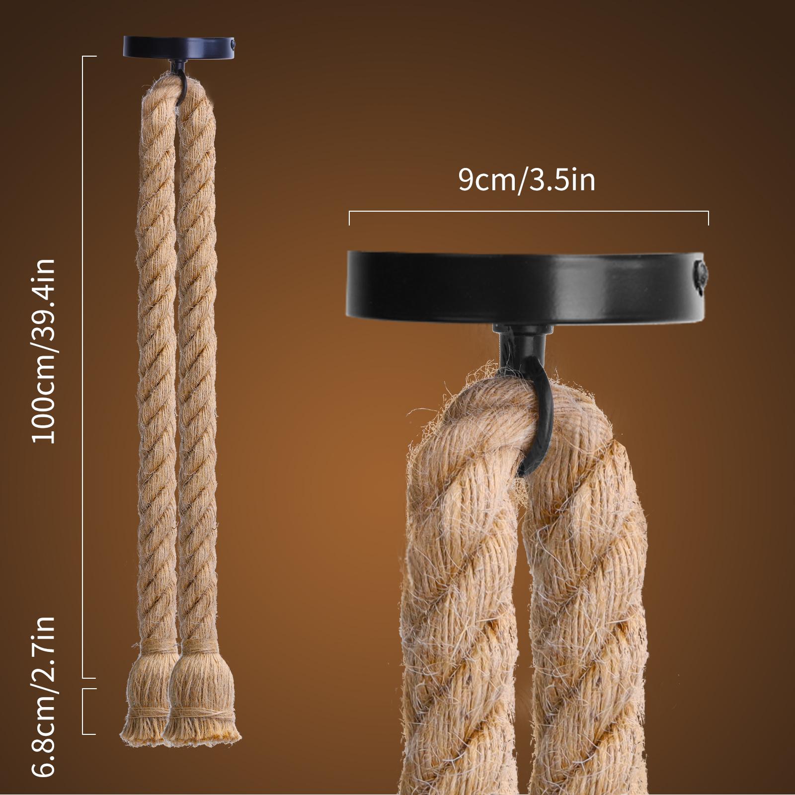 Lamp holder ( Hemp rope )