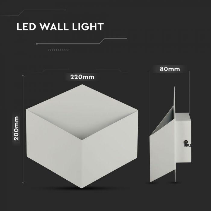 VT-803 3W-WALL LIGHT WITH BRIDGELUX CHIP 4000K WHITE BODY