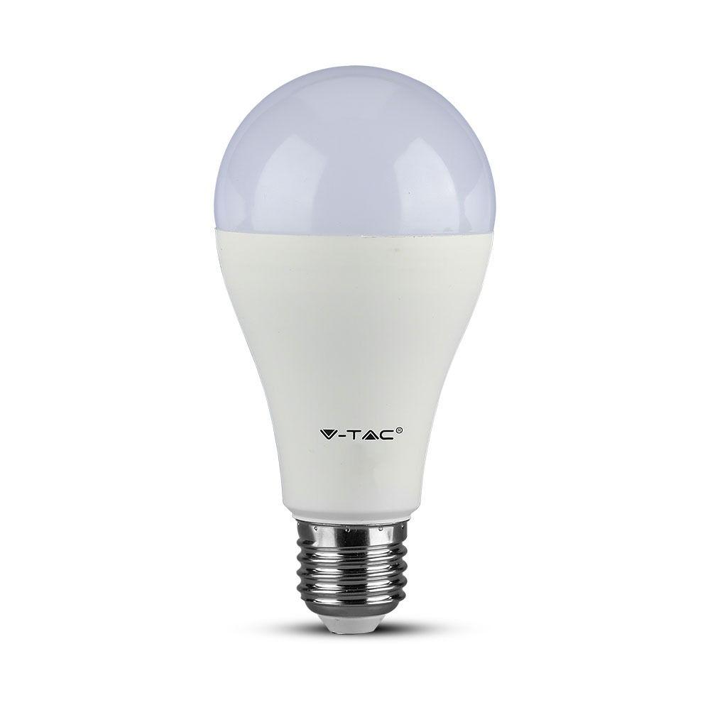 VT-215 15W A65 LED PLASTIC BULB-SAMSUNG CHIP 4000K E27