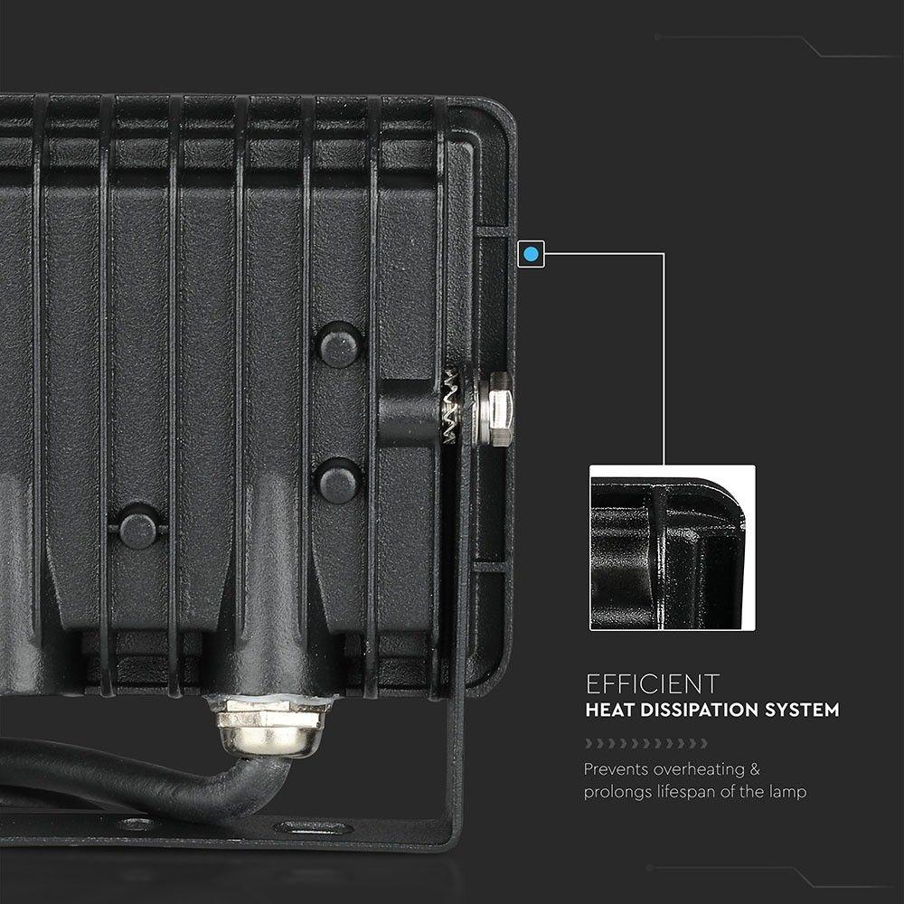 VT-4011 10W GREEN LED FLOODLIGHTS BLACK BODY