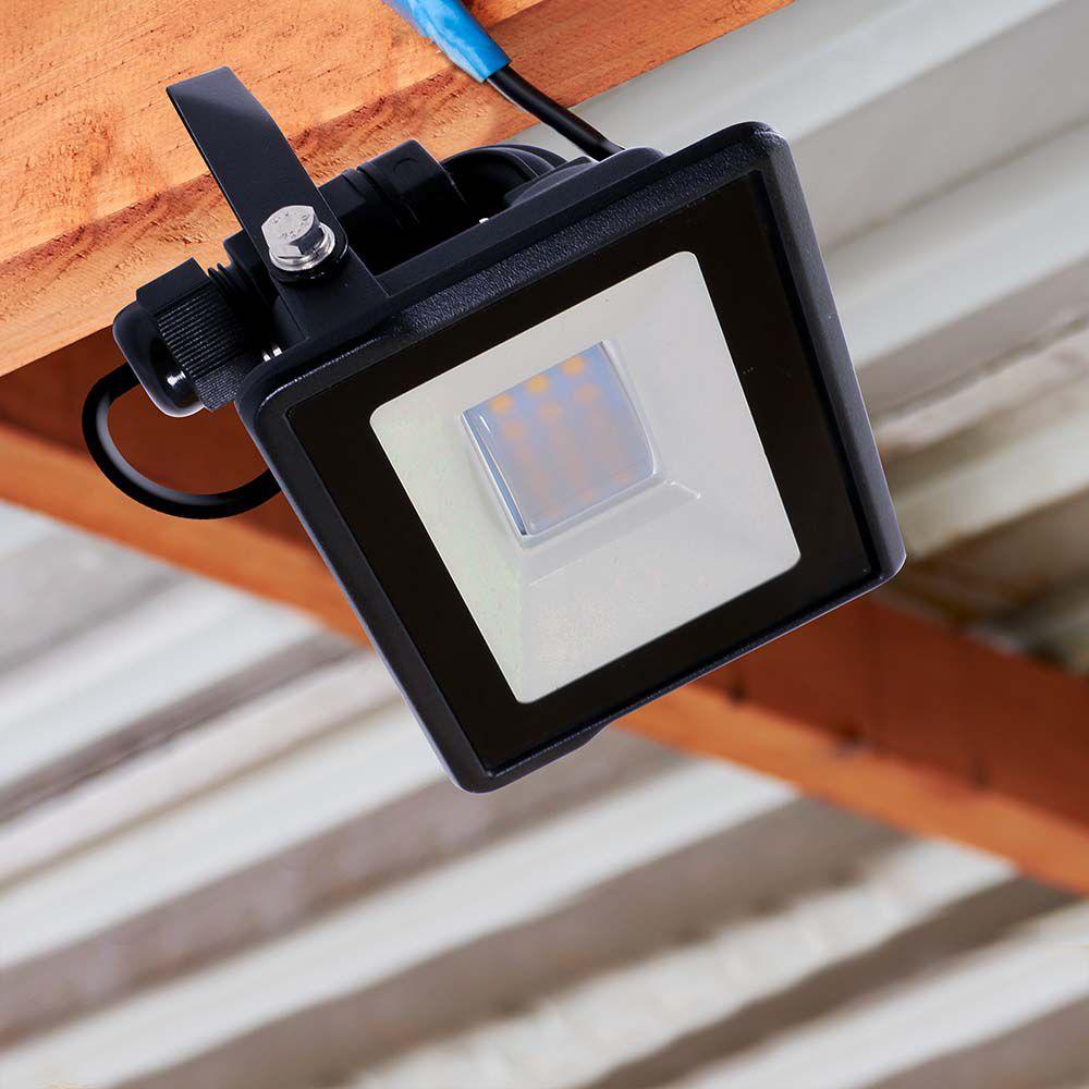 VT-158 50W LED FLOODLIGHT SAMSUNG CHIP DIRECT CONNECTION 4000K BLACK BODY