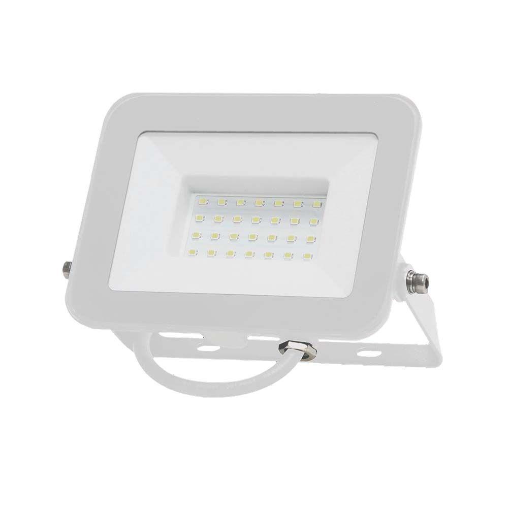 30W Naświetlacz LED SMD, Chip SAMSUNG, Barwa:6500K, Obudowa: Biała, VTAC, SKU 10025