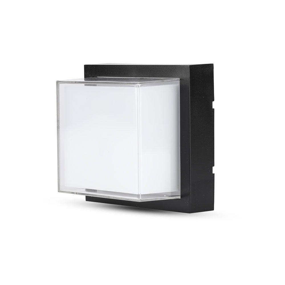 VT-828 12W LED WALL LIGHT 3000K,BLACK -SQUARE