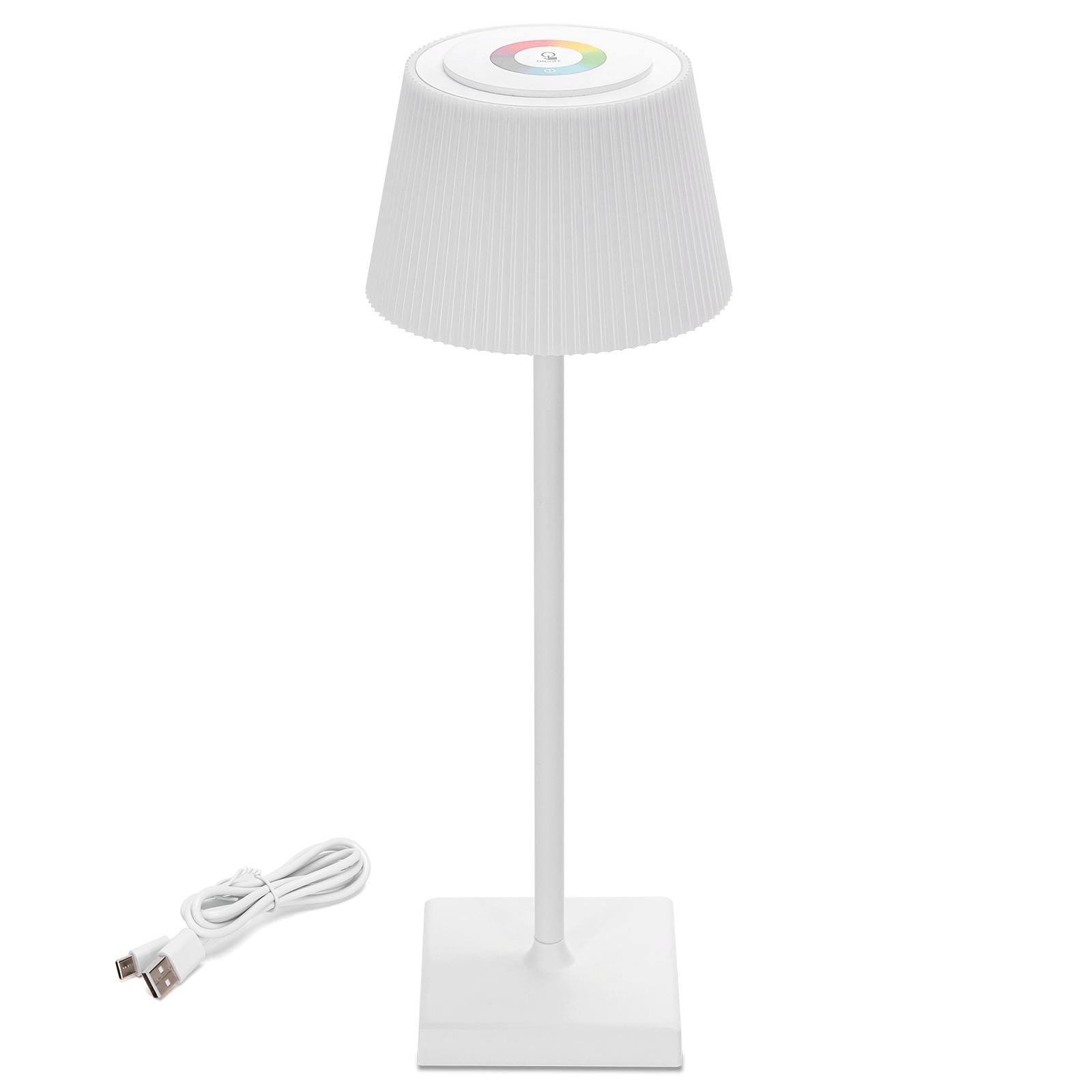 Rechargeable Desk Lamp 4W RGB+CCT Touch Dimming and Color Changing