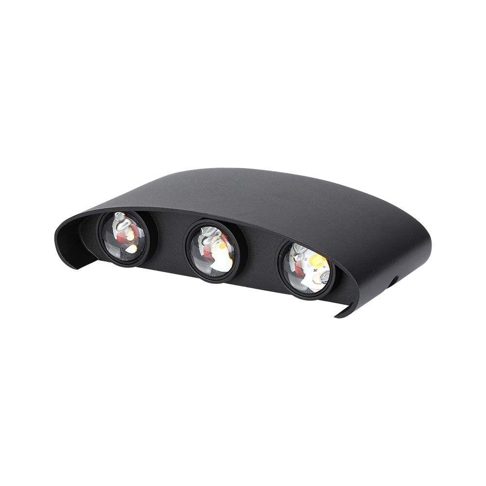 VT-846 6W LED WALL LIGHT 4000K SAND BLACK