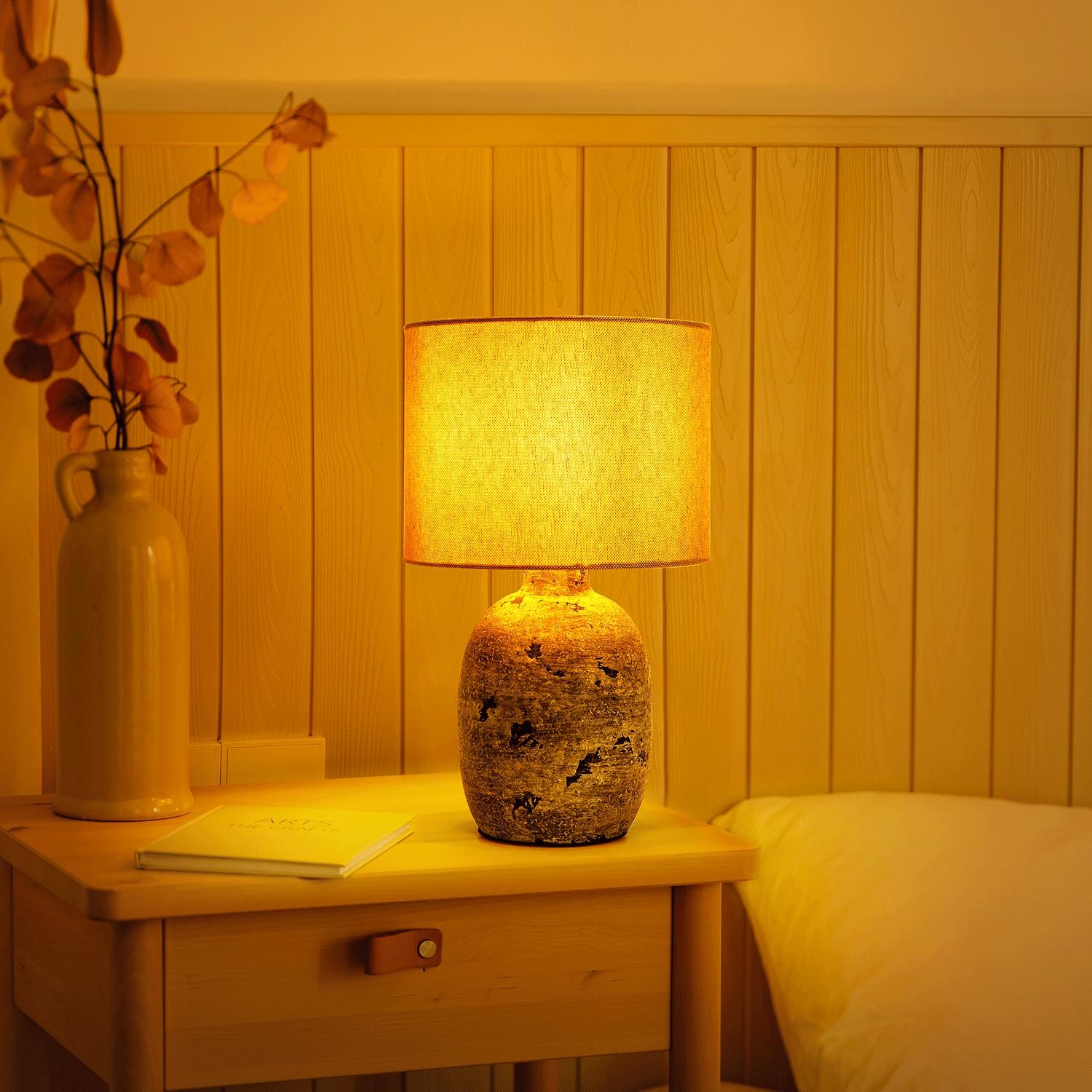 Ceramic Table Lamp(Without Light source) E27