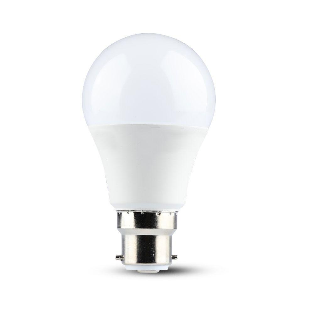 VT-2189 9W A60 THERMAL PLASTIC LED BULB 4000K B22