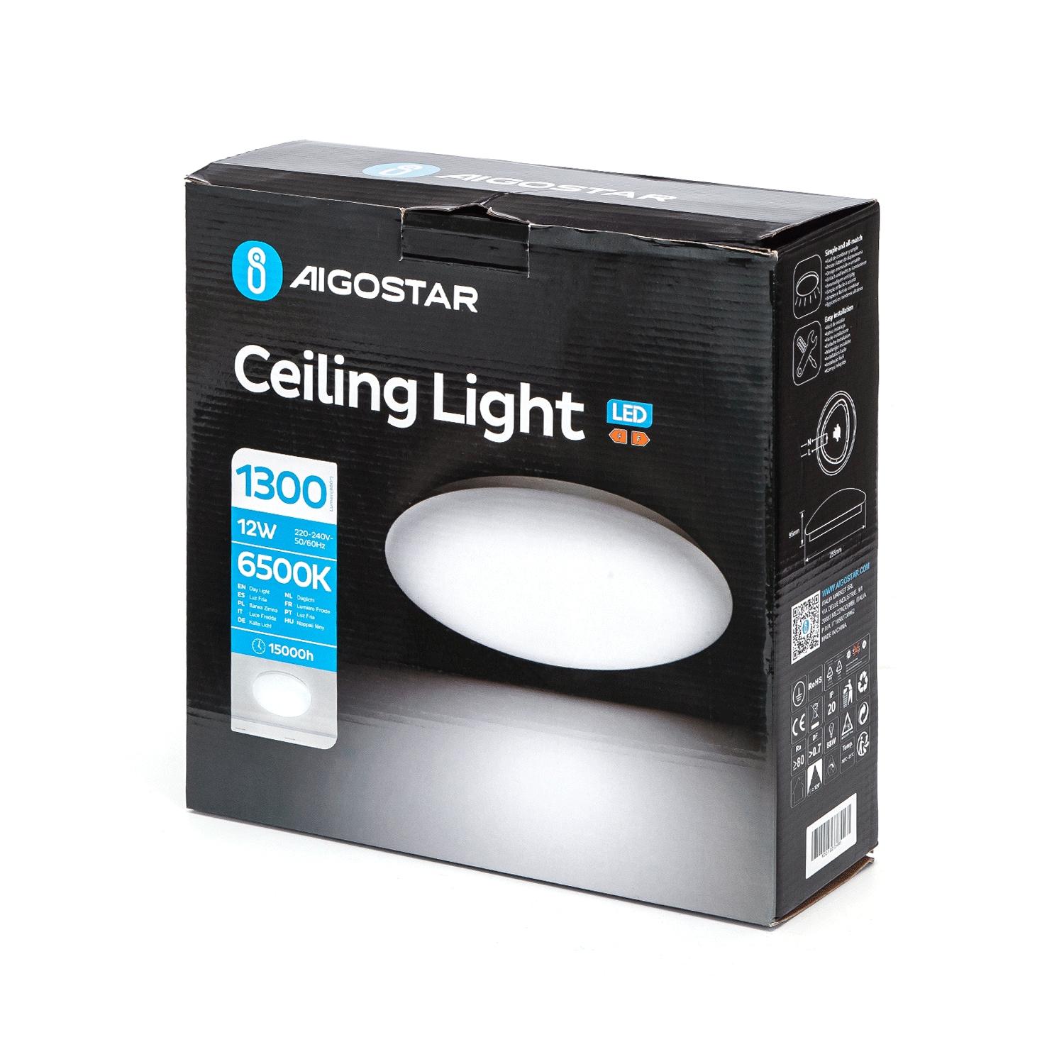 Ceiling Light 12W 6500K D255*H95 mm