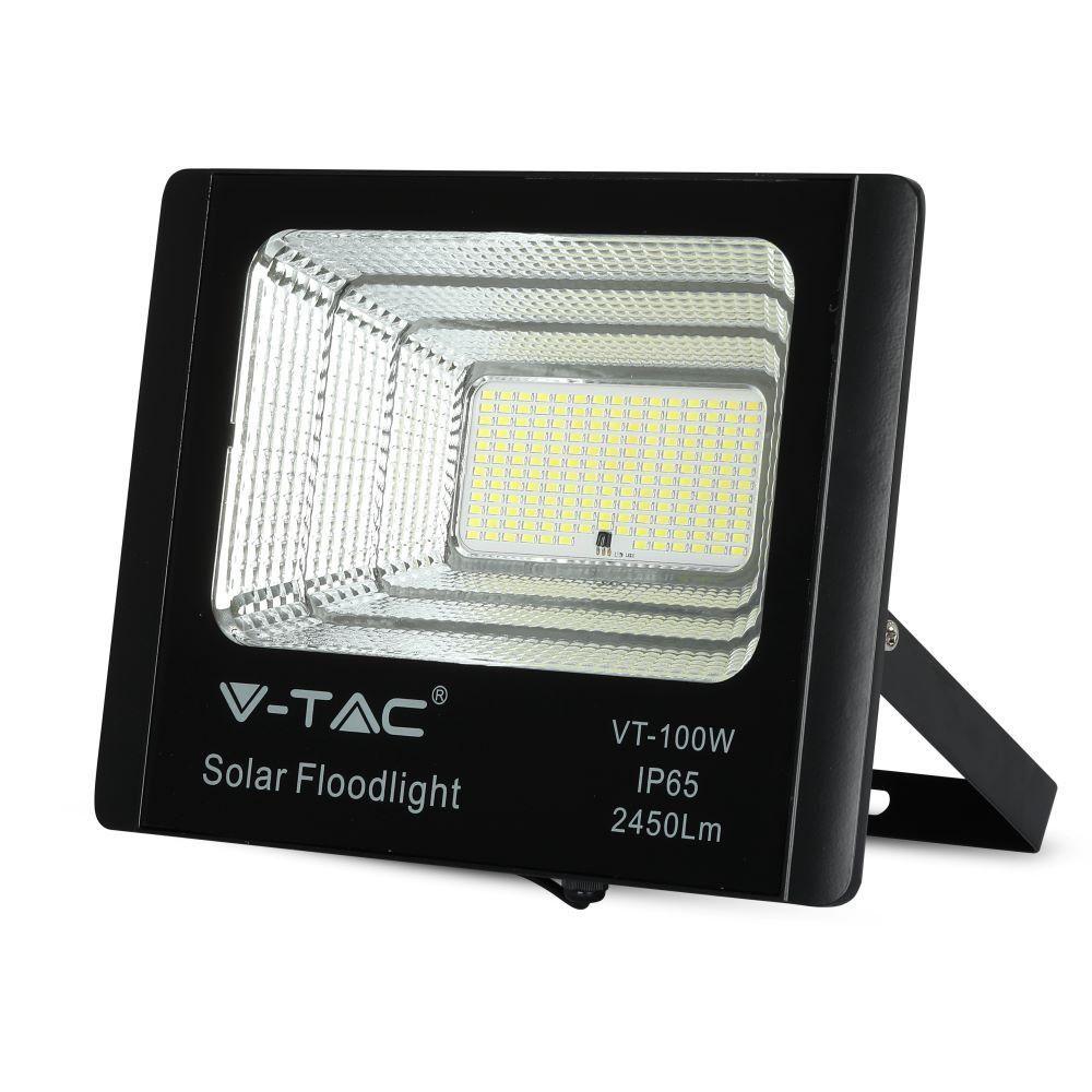 VT-100W 35W SOLAR PANEL WITH LED FLOODLIGHT 4000K