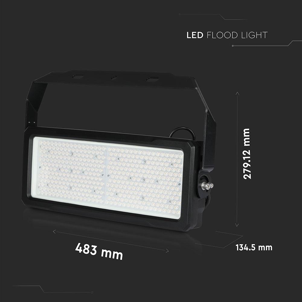 250W Oprawa stadionowa, Chip SAMSUNG, ZASILACZ MEANWELL, Barwa:6000K, ŚCIEMNIANIE 0-10V, KĄT 120', VTAC, SKU 500