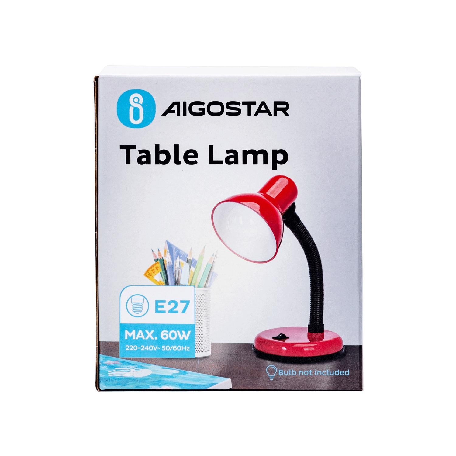 Metal Table Lamp E27/bulb excluded