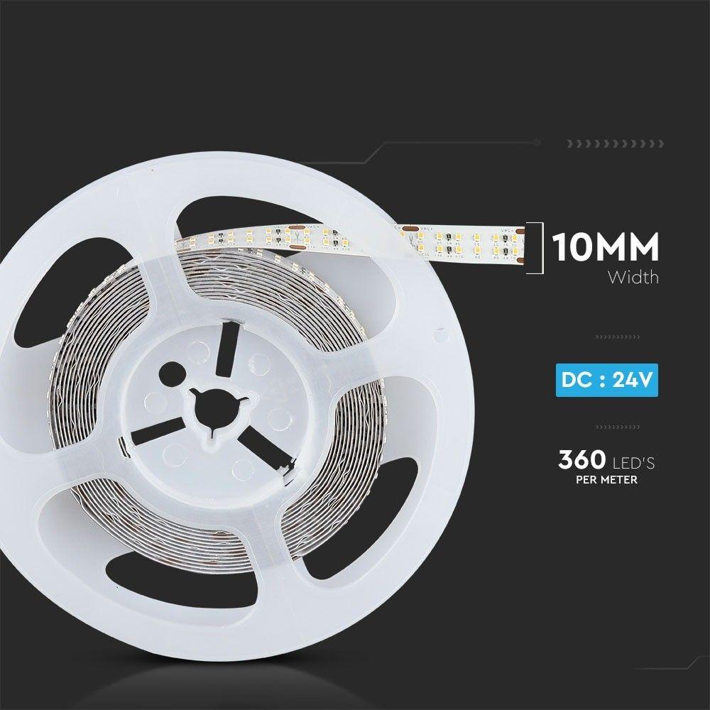 VT-2216-360 360LED'S LED STRIP LIGHT WITH 4000K IP20 30W/M (5M/ROLL)(PRICE PER M)