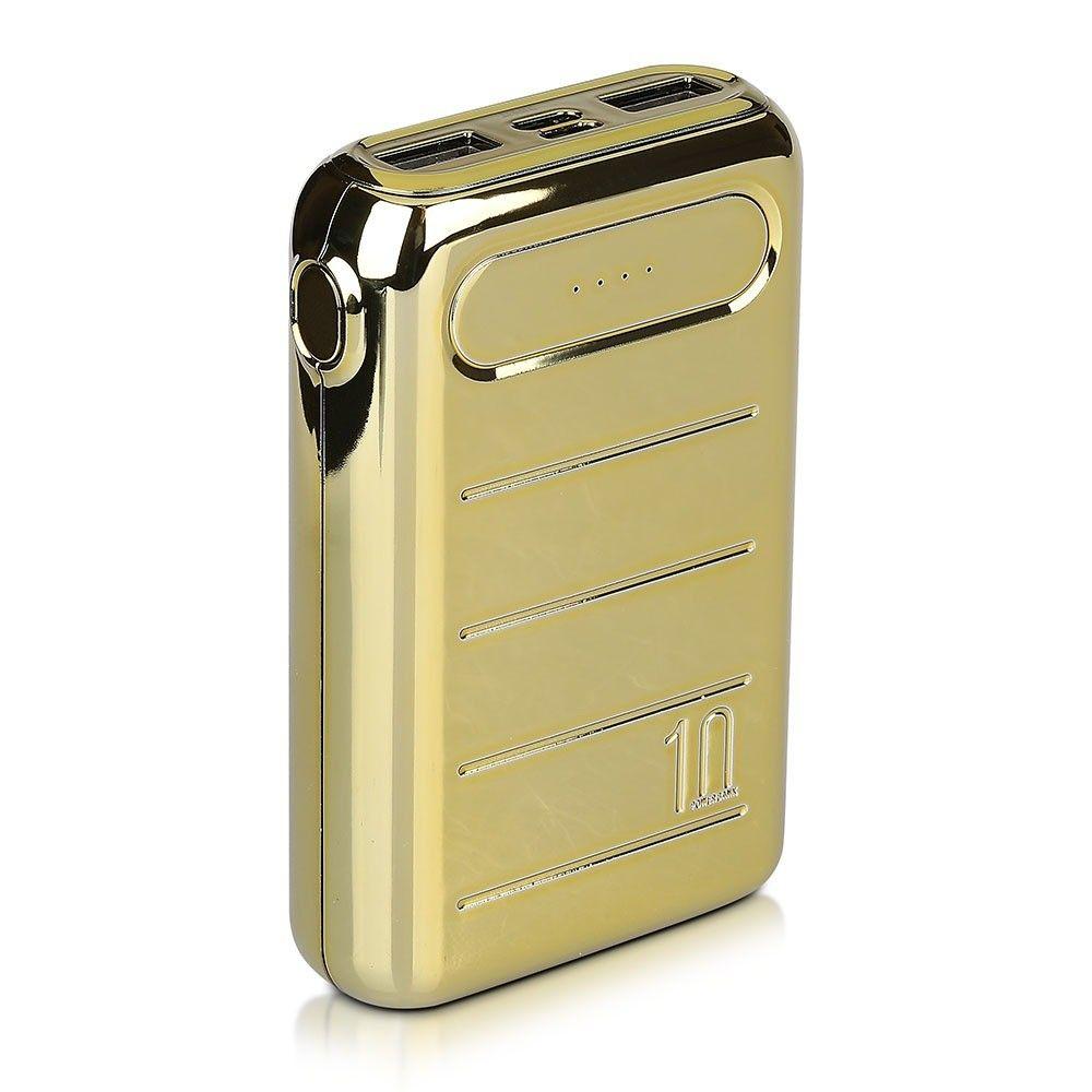 VT-3523 20000mah POWER BANK WITH DUAL USB+TYPEC-GOLD