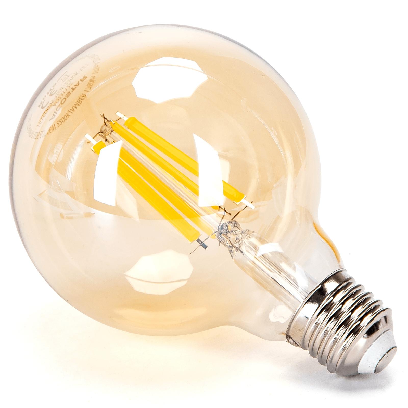 LED Filament Bulb (Amber) G95 E27 16W