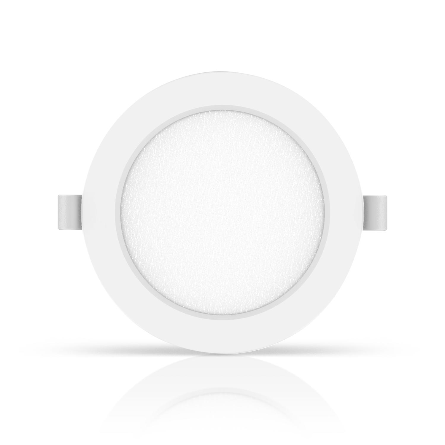 E6 LED  Flush-mounted Round Downlight 9W White Light