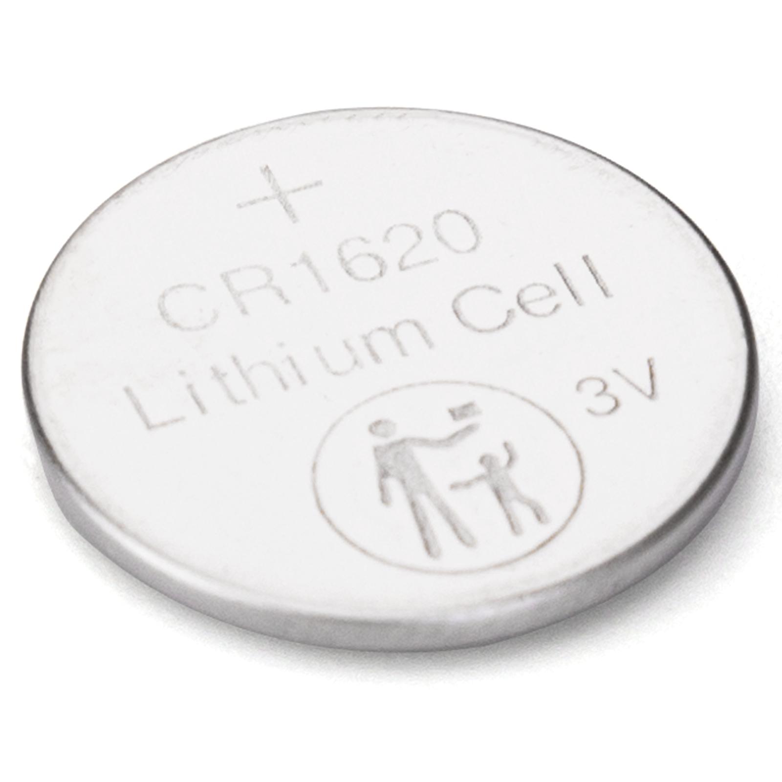 Coin cell batteries CR1620 3.0V 5pcs