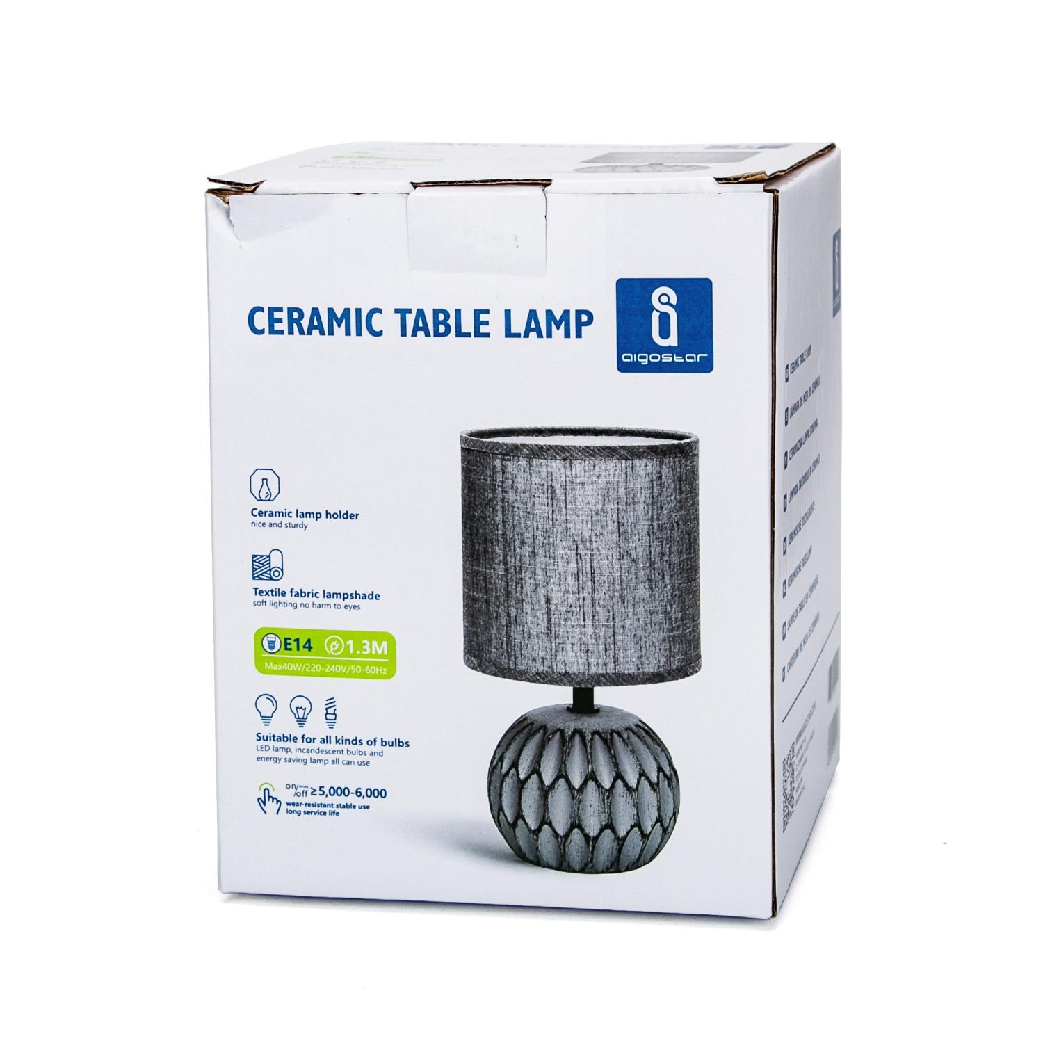 Ceramic Table Lamp (Without Light Source) E14