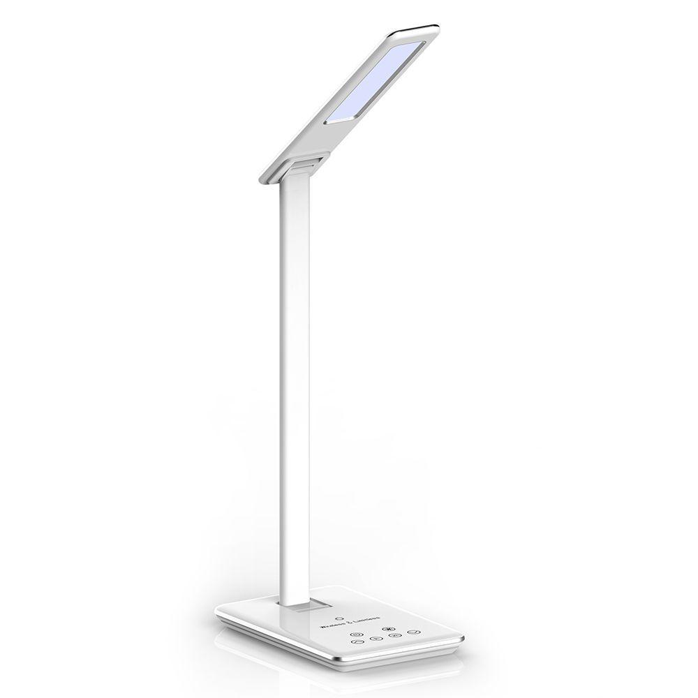 VT-7405 4W LED TABLE LAMP WIRELESS CHARGER 3000K-6500K WHITE