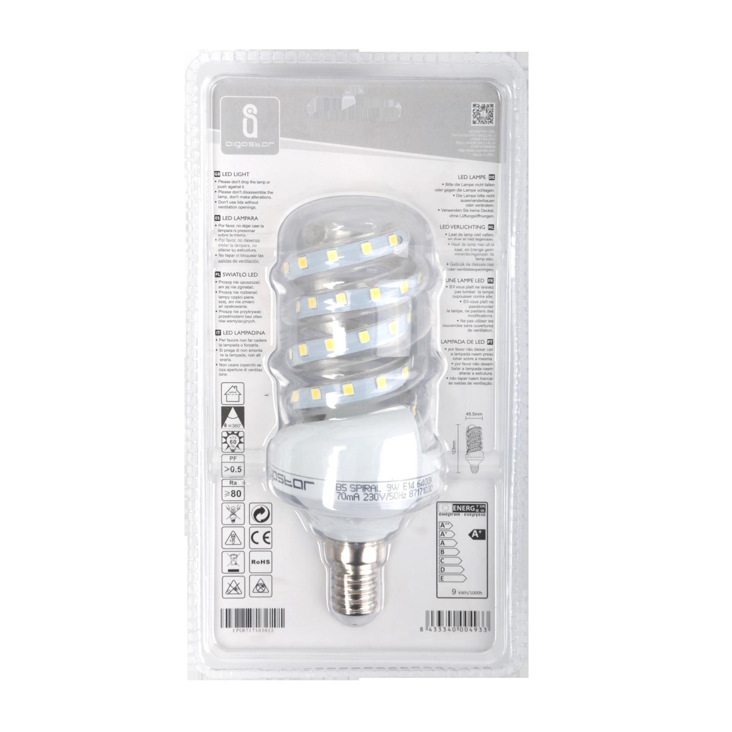 lampa spiralna LED B5