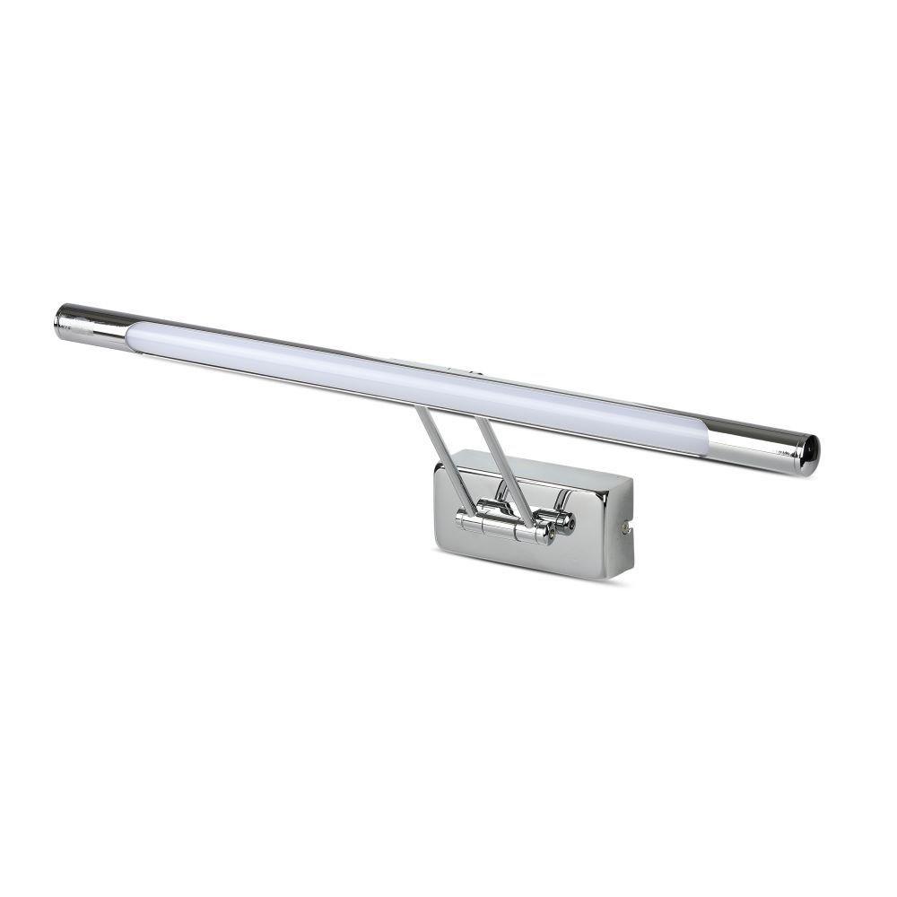 VT-7008 8W LED PICTURE/MIRROR LAMP-CHROME 3000K D:500MM