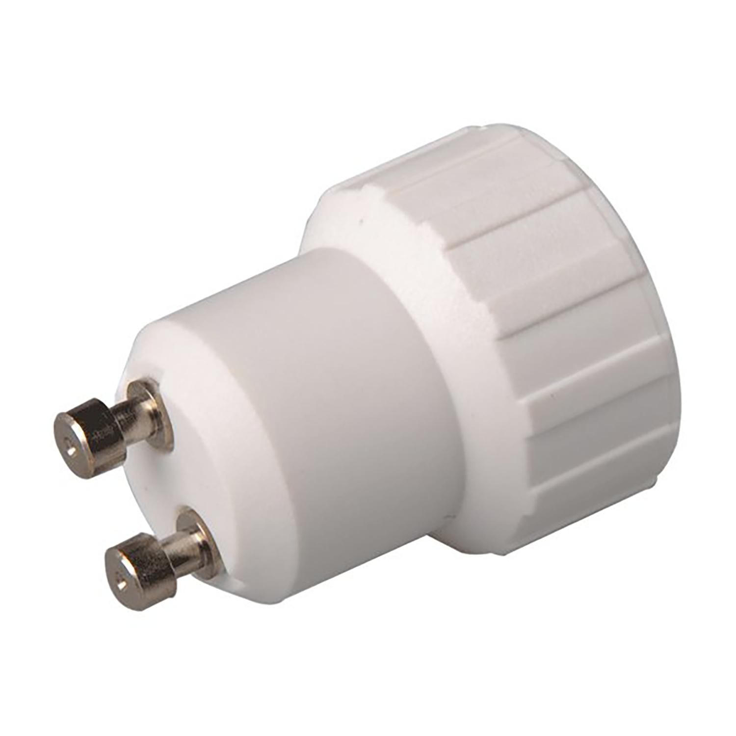 Adaptor GU10 to E14 White