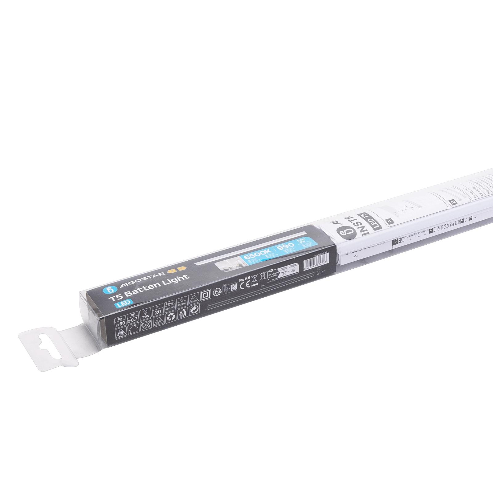 LED T5 batten light 0.6m 9W 6500K