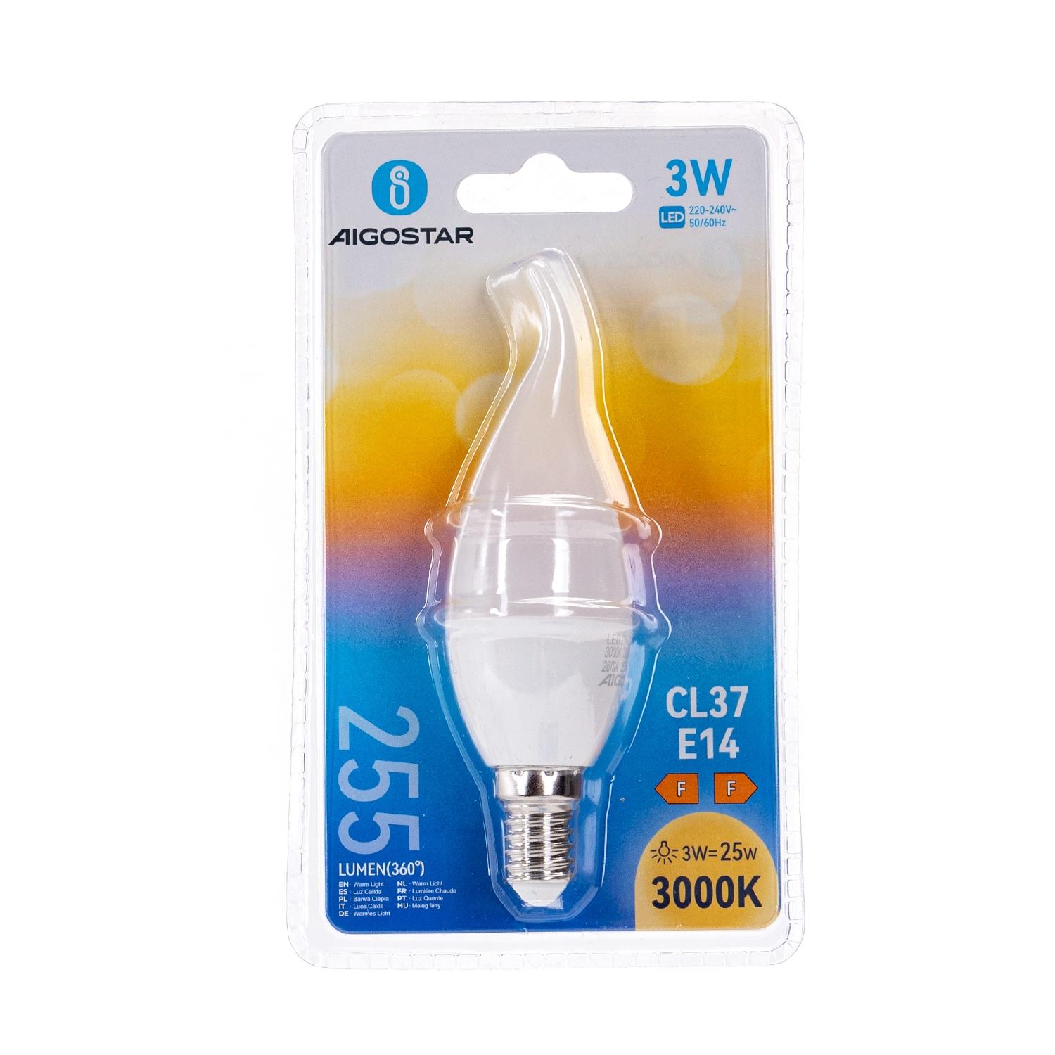 Żarówka LED CL37 E14 3W