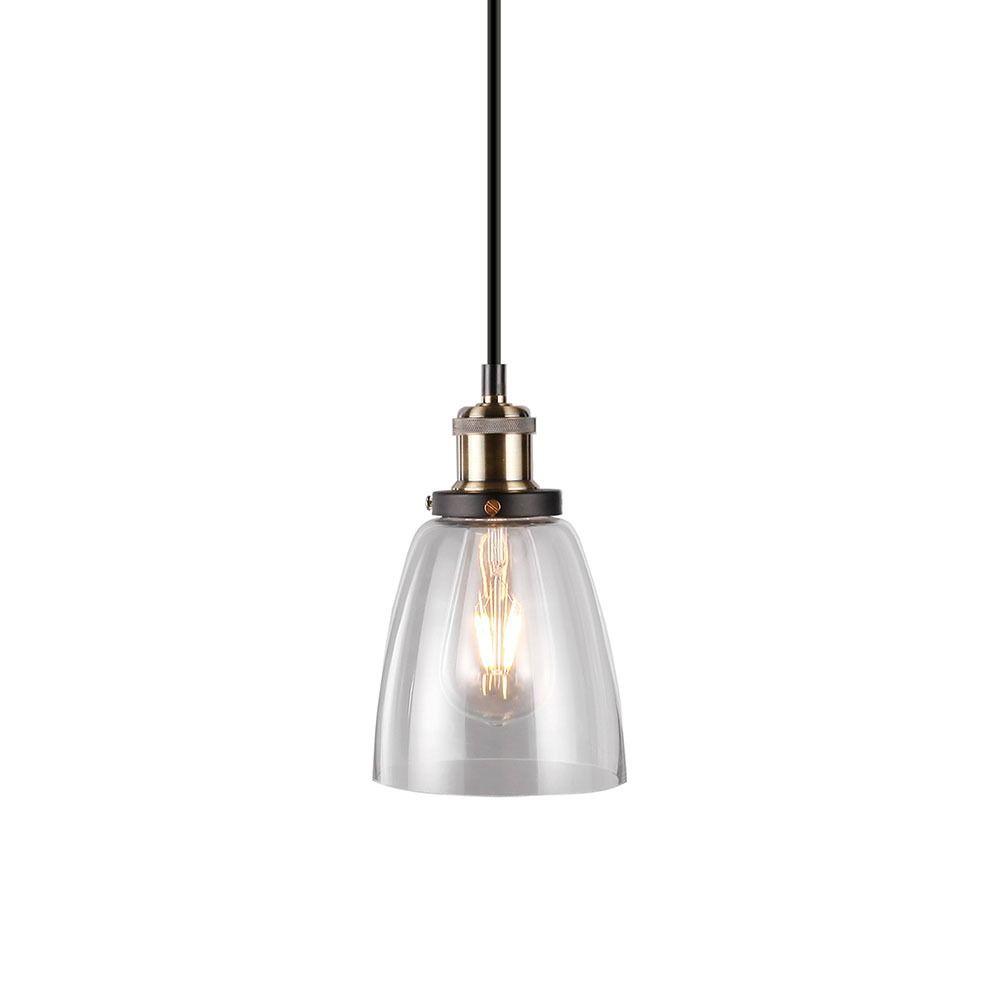 VT-7140 E27 GLASS PENDANT LIGHT-TRANSPARENT