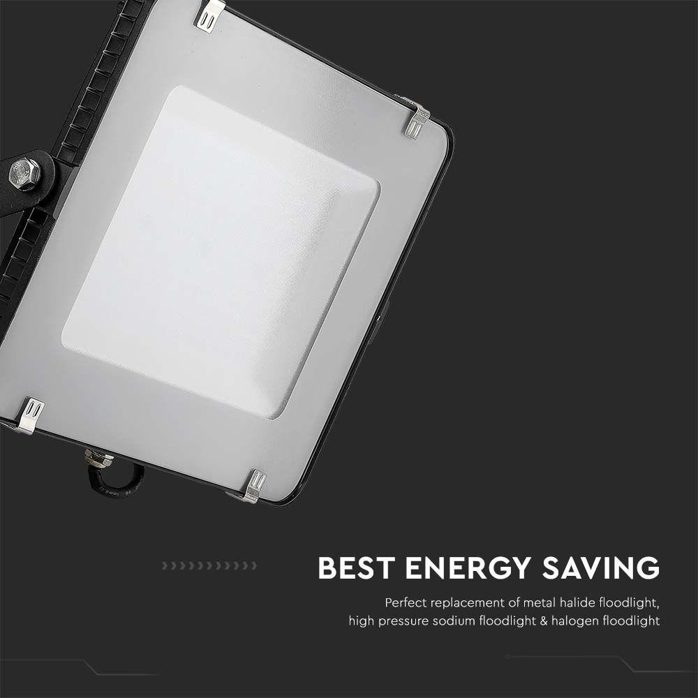 150W Naświetlacz LED SMD, Chip SAMSUNG, Barwa:6500K, Obudowa: Czarna , VTAC, SKU 21477