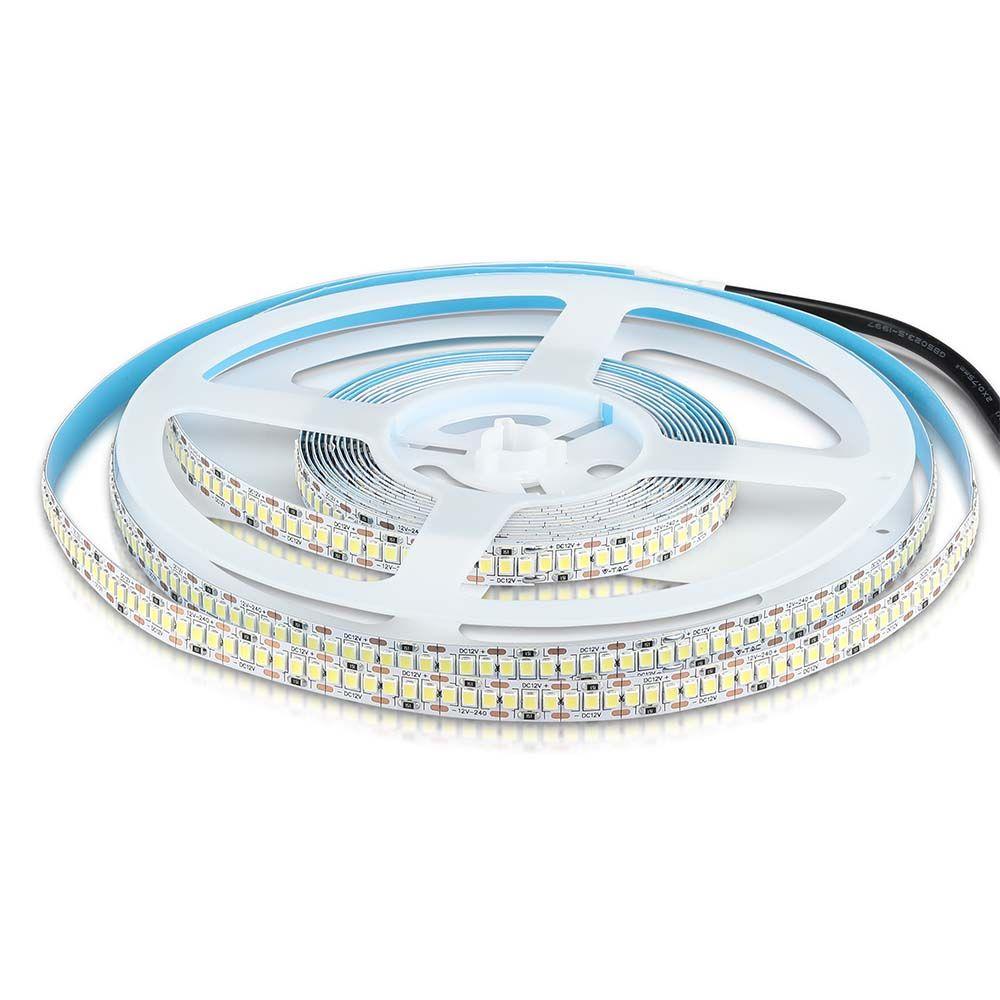 20W Taśma LED, Barwa:6000K, HIGH LUMEN, IP20, Rolka:5m, VTAC, SKU 212166