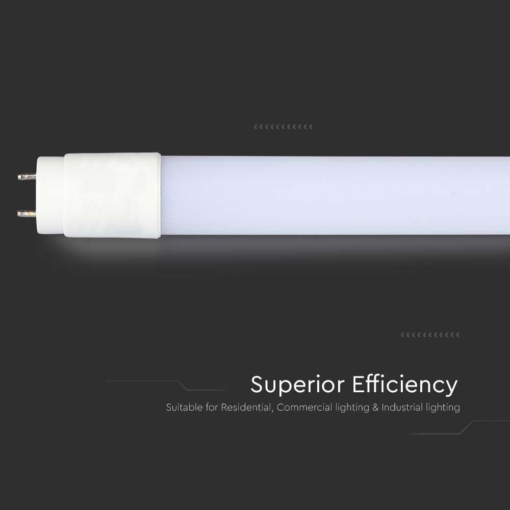 18W T8 Świetlówka LED T8 120 cm, Chip SAMSUNG, Barwa:3000K, VTAC, SKU 21653