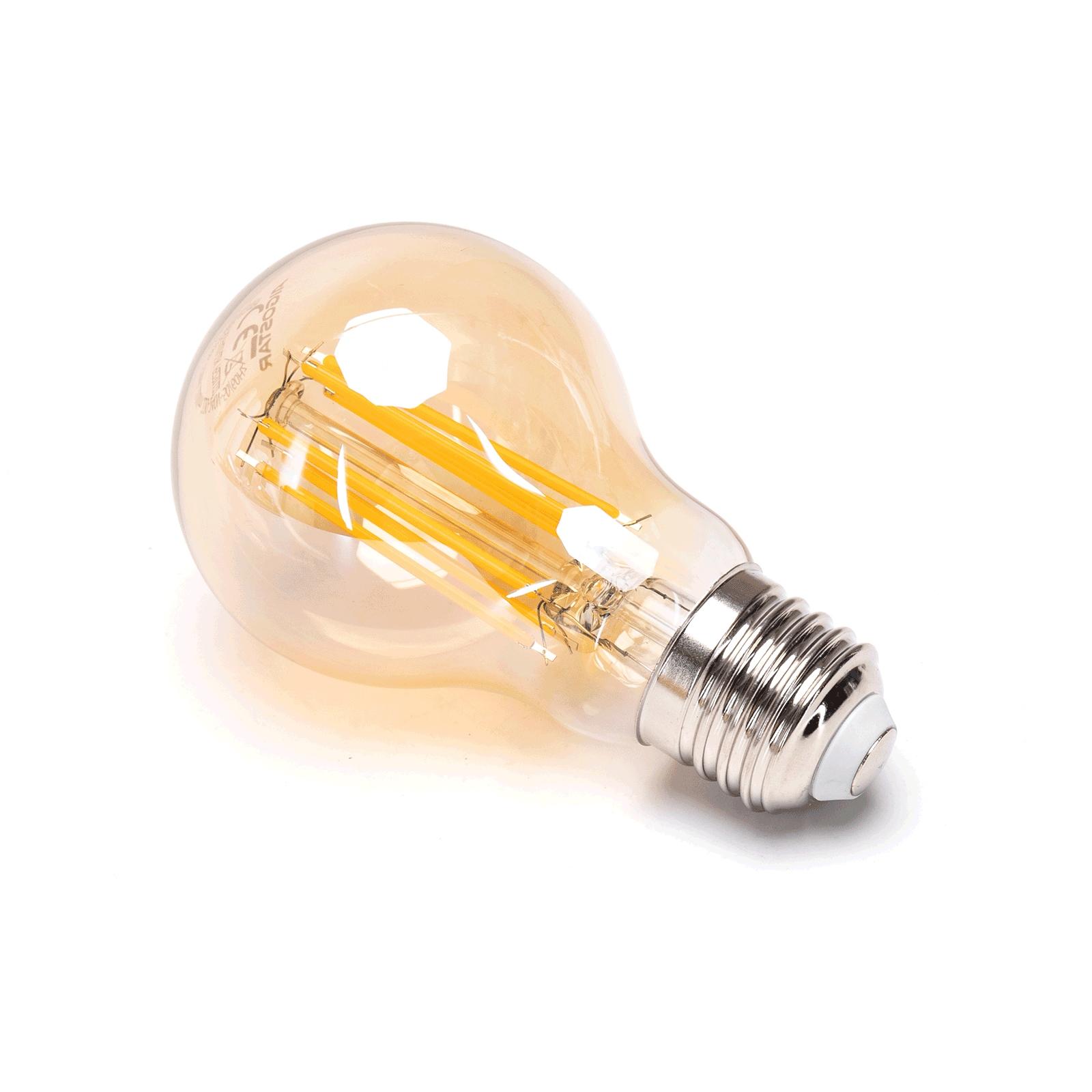 LED Filament Bulb (Amber) A60 E27 12W