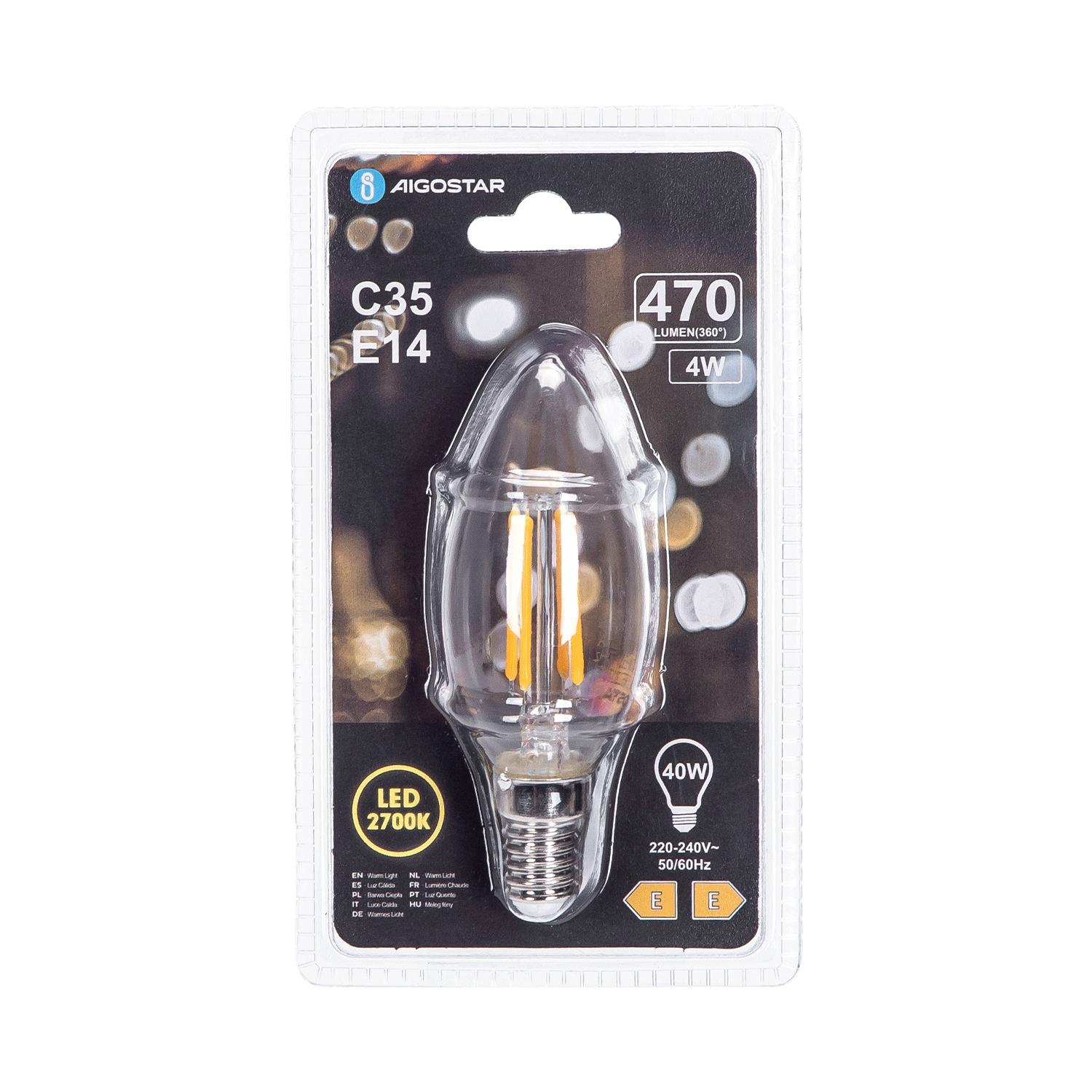 LED filament lamp G35