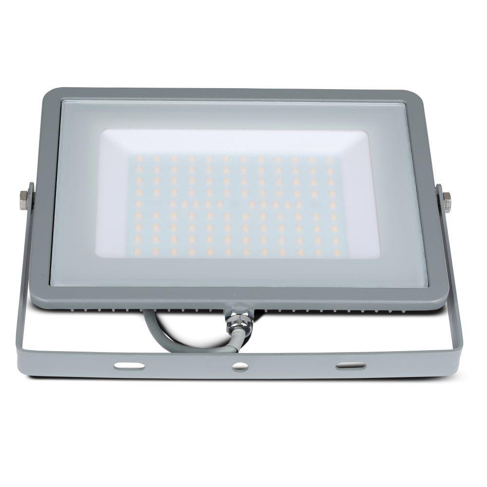 100W Naświetlacz LED SMD, Chip SAMSUNG, Barwa:4000K, Obudowa: Szara , VTAC, SKU 473