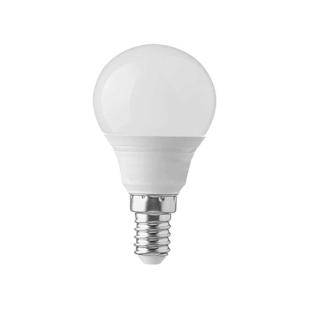 4.5W Żarówka LED P45, Barwa:4000K, Trzonek: E14, VTAC, SKU 2142511