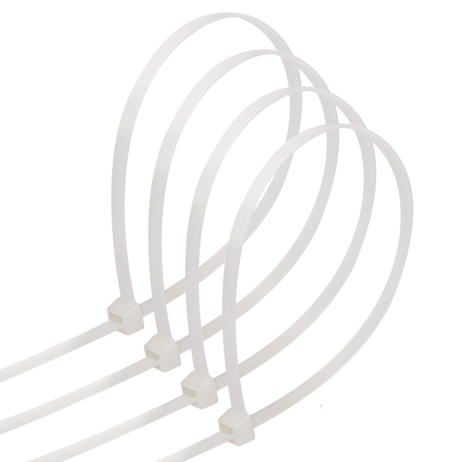 Nylon Cable Ties W3.6*L250mm White