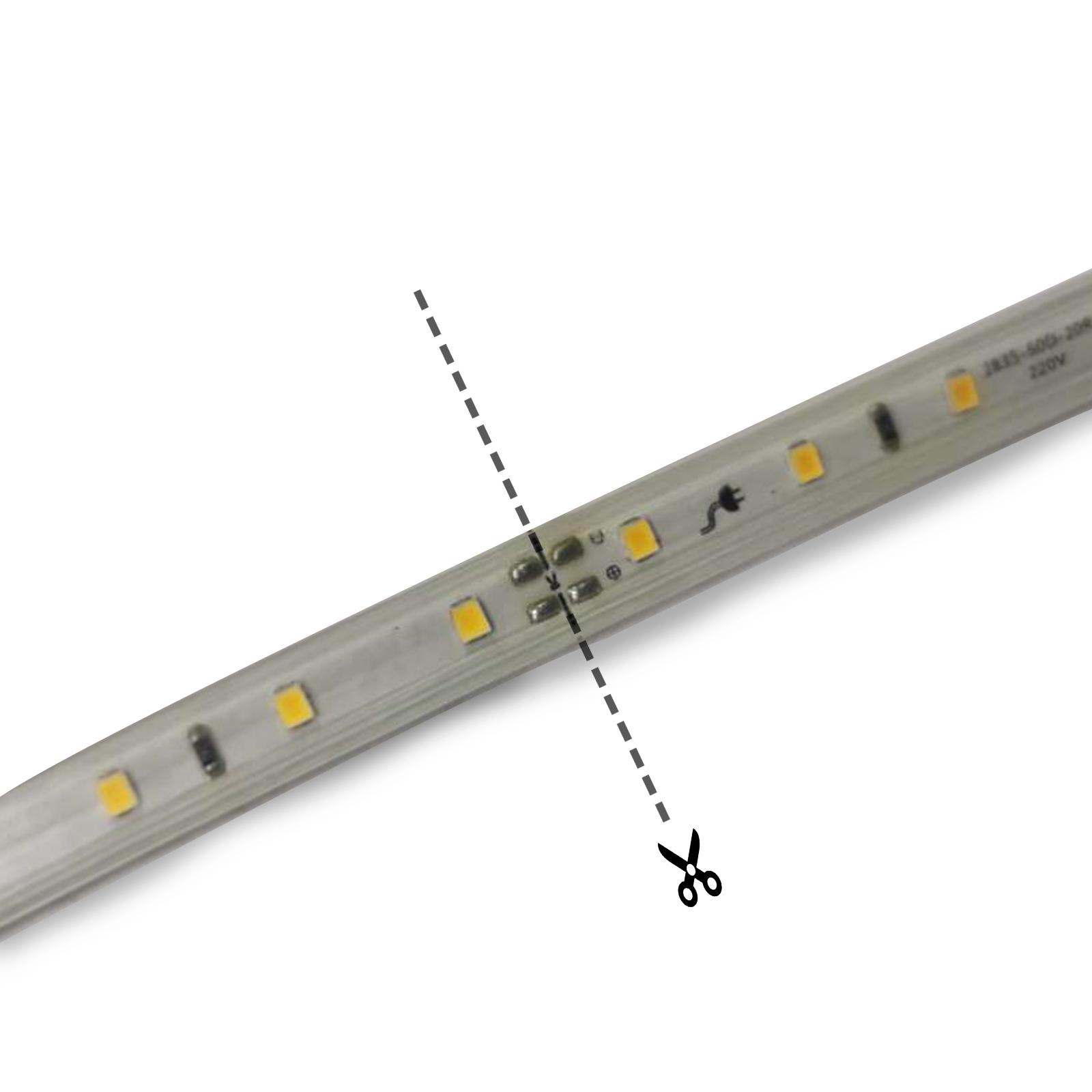 Integrated circuit LED strip light 2835 Green light