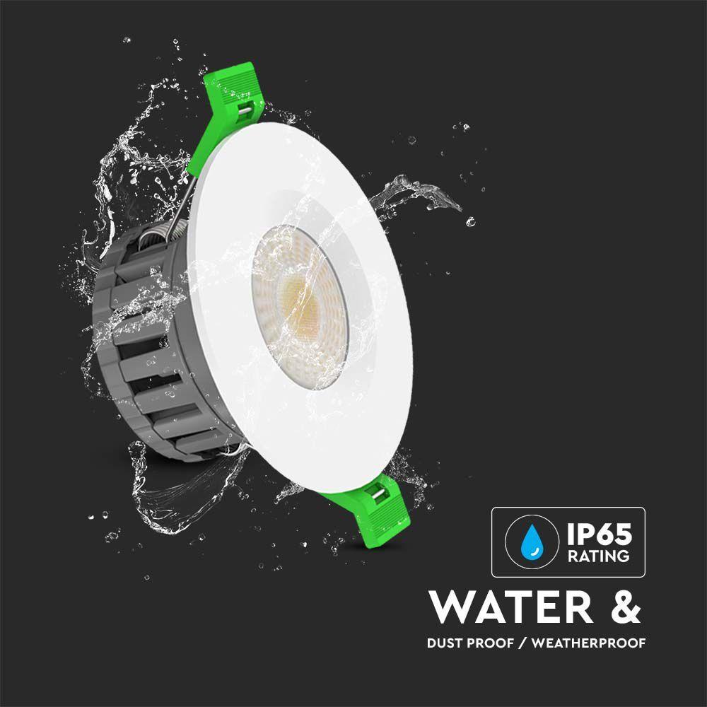 VT-DL0508 5W/8W LED FIRE RATED DOWNLIGHT CCT 4IN1 DIMMABLE