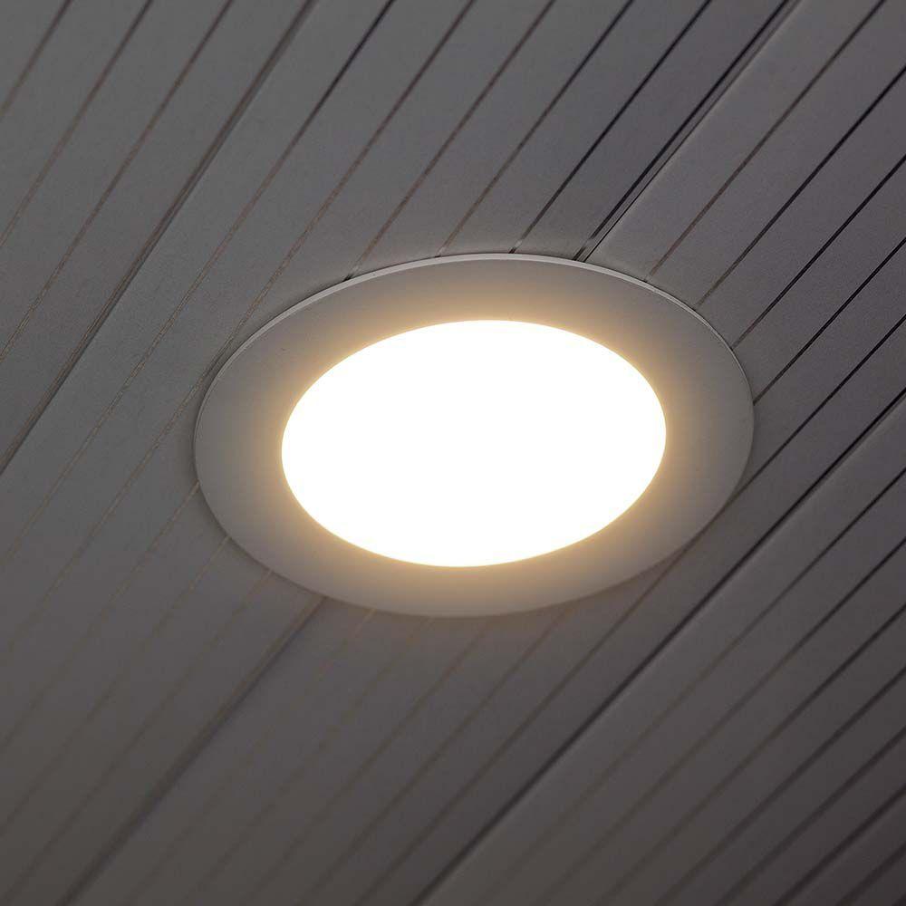 12W Panel LED , Barwa:3w1/ Okrągły, VTAC, SKU 6984