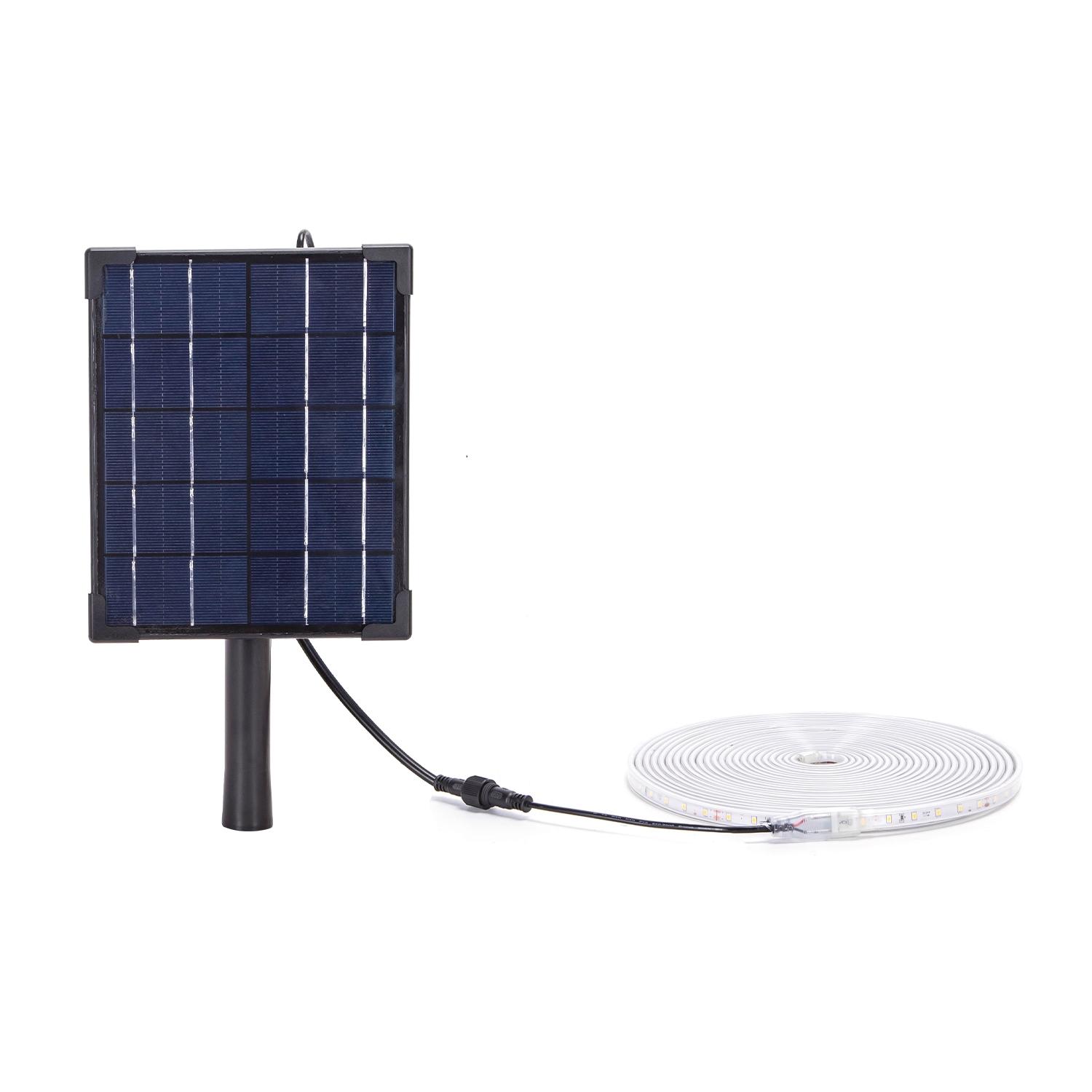 LED SOLAR STRIP LIGHT/SPLIT/2+5M LINE/50W/RGB