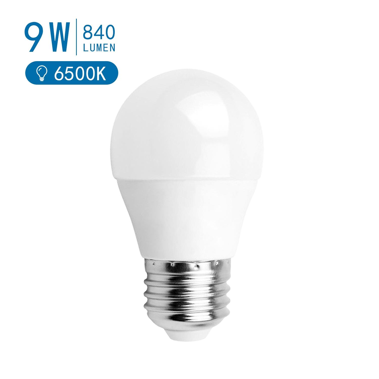 LED E27 9W G45