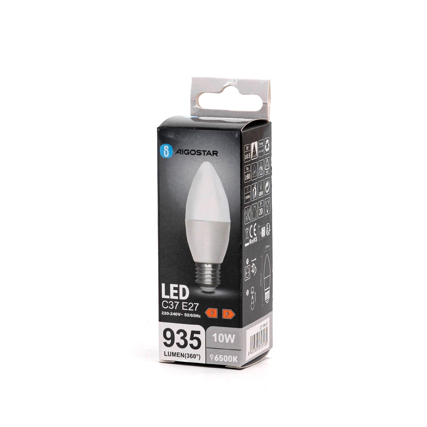 LED E27 C37 10W