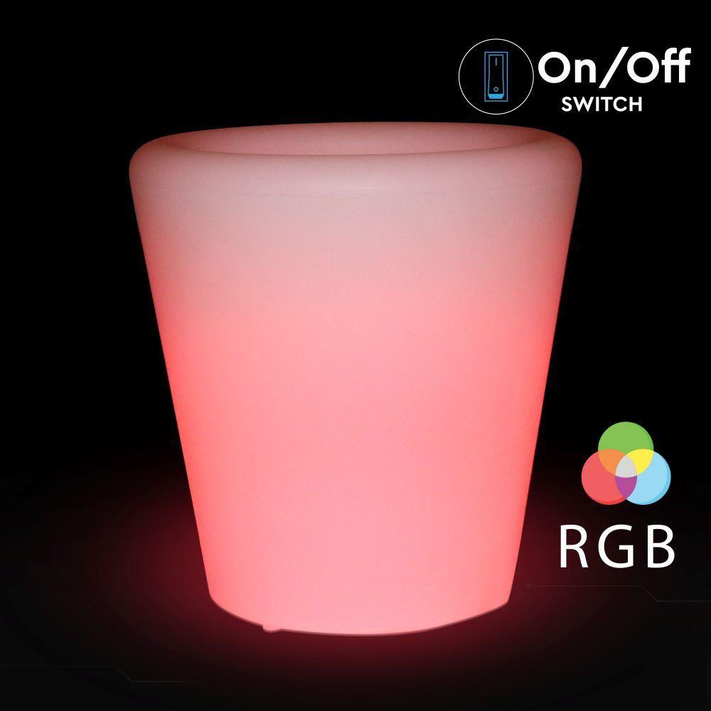 Oprawa ogrodowa LED POT , , Wymiary:28X29cm, VTAC, SKU 40181