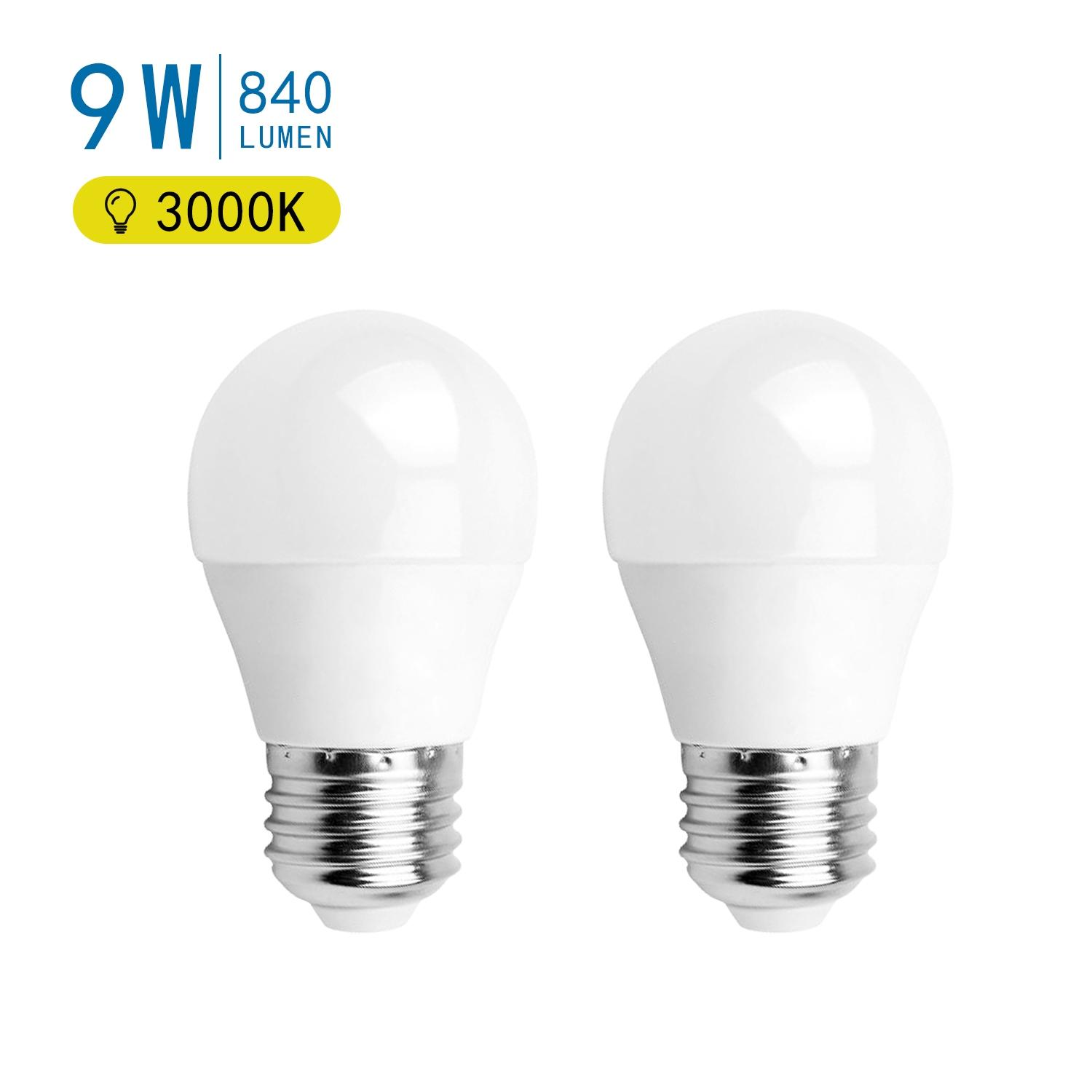 LED G45 E27 9W