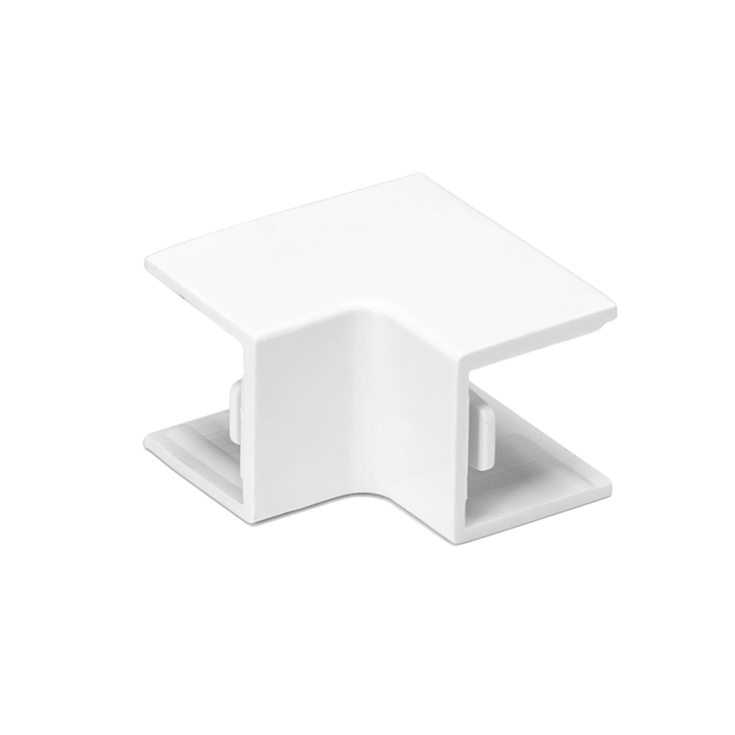 PVC Square Trunking Internal Bend White 16*16mm 4pcs