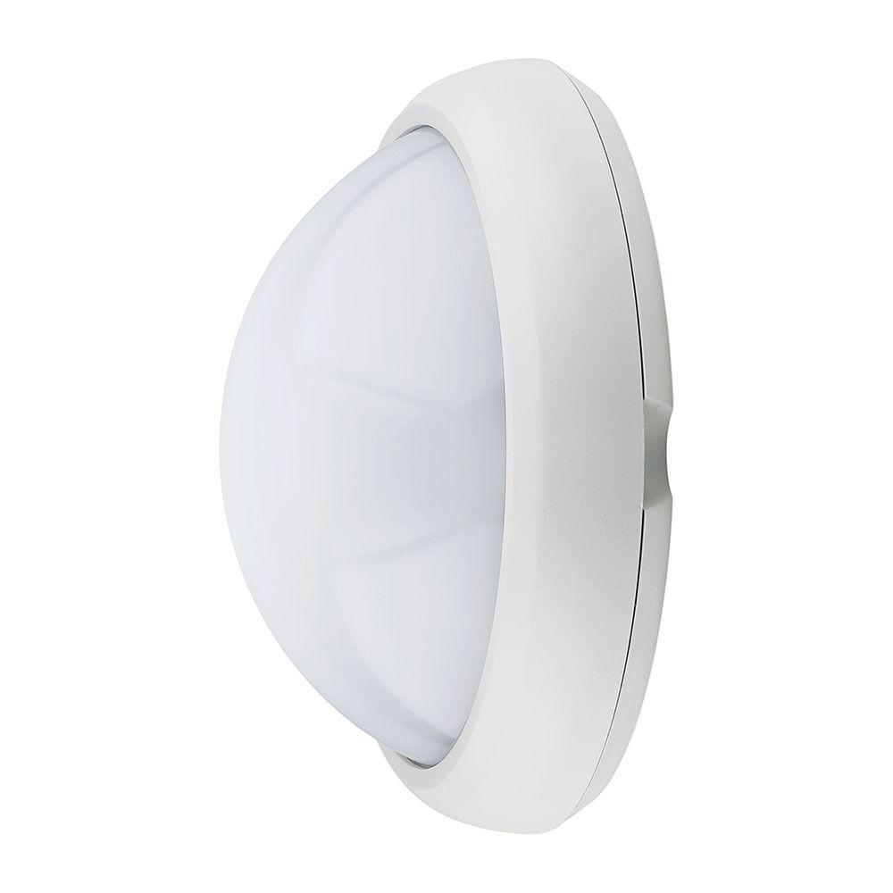 VT-8014 8W FULL ROUND IP54 DOME LIGHTS 6400K WHITE BODY