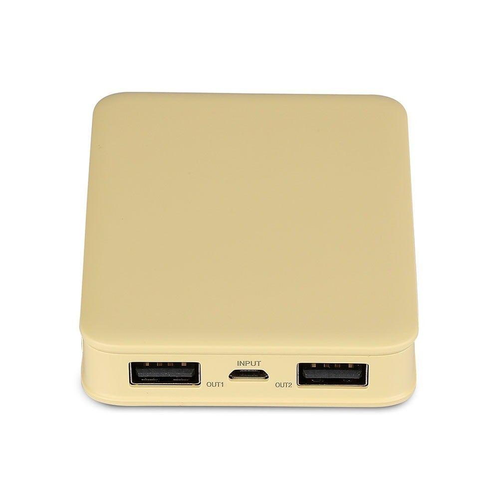 VT-3503 5000mah POWER BANK-YELLOW